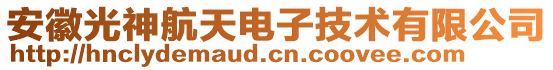 安徽光神航天電子技術(shù)有限公司