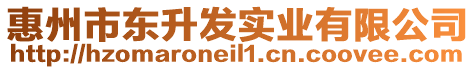 惠州市東升發(fā)實(shí)業(yè)有限公司