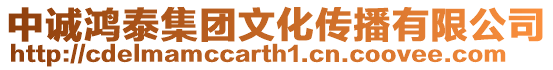 中誠鴻泰集團文化傳播有限公司
