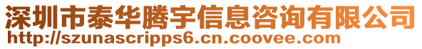 深圳市泰華騰宇信息咨詢有限公司