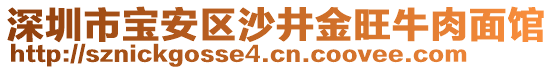 深圳市寶安區(qū)沙井金旺牛肉面館