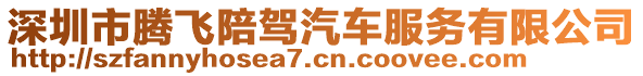 深圳市騰飛陪駕汽車服務(wù)有限公司