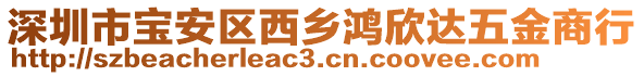 深圳市宝安区西乡鸿欣达五金商行