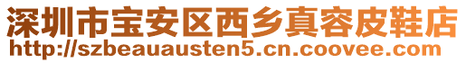 深圳市寶安區(qū)西鄉(xiāng)真容皮鞋店