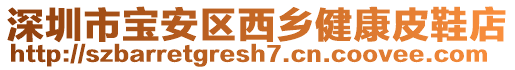 深圳市寶安區(qū)西鄉(xiāng)健康皮鞋店