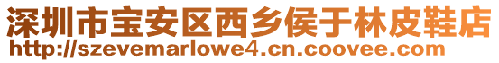 深圳市寶安區西鄉侯于林皮鞋店