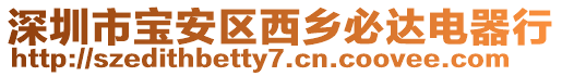 深圳市寶安區西鄉必達電器行