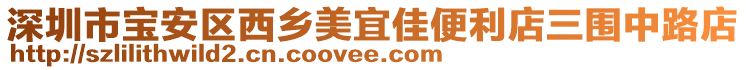 深圳市寶安區(qū)西鄉(xiāng)美宜佳便利店三圍中路店