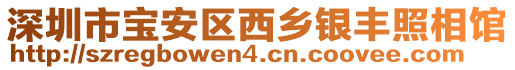 深圳市寶安區(qū)西鄉(xiāng)銀豐照相館