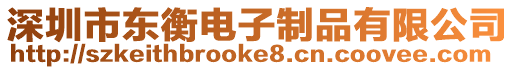 深圳市東衡電子制品有限公司