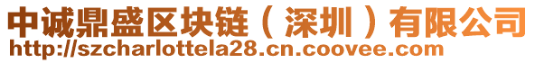 中誠鼎盛區(qū)塊鏈(深圳)有限公司