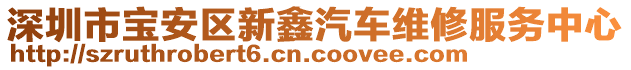 深圳市寶安區(qū)新鑫汽車維修服務(wù)中心