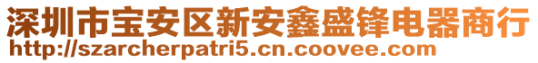 深圳市寶安區新安鑫盛鋒電器商行