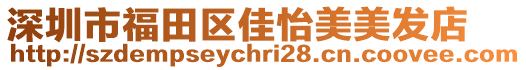 深圳市福田區(qū)佳怡美美發(fā)店