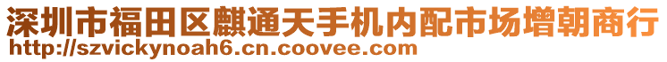 深圳市福田區(qū)麒通天手機(jī)內(nèi)配市場(chǎng)增朝商行