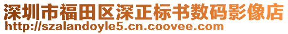 深圳市福田區(qū)深正標(biāo)書數(shù)碼影像店