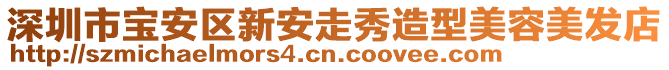 深圳市寶安區新安走秀造型美容美發店