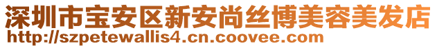 深圳市寶安區(qū)新安尚絲博美容美發(fā)店