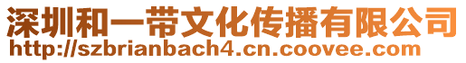 深圳和一帶文化傳播有限公司