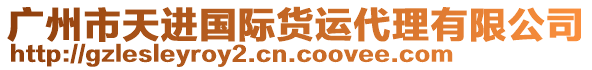 廣州市天進國際貨運代理有限公司