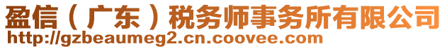 盈信（廣東）稅務師事務所有限公司