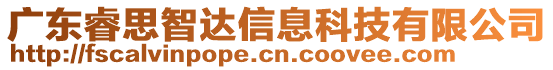 廣東睿思智達(dá)信息科技有限公司