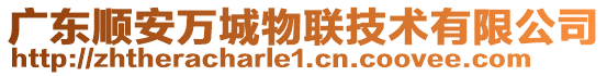 廣東順安萬城物聯(lián)技術有限公司