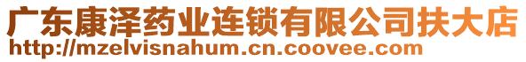 廣東康澤藥業(yè)連鎖有限公司扶大店