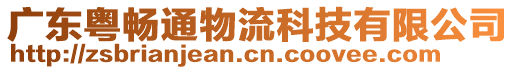 廣東粵暢通物流科技有限公司