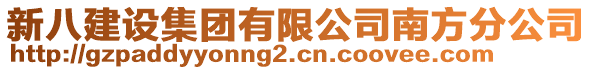 新八建設集團有限公司南方分公司