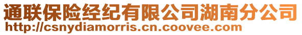 通聯(lián)保險(xiǎn)經(jīng)紀(jì)有限公司湖南分公司