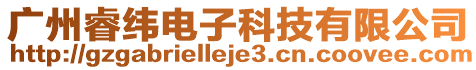 廣州睿緯電子科技有限公司