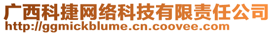 廣西科捷網(wǎng)絡(luò)科技有限責(zé)任公司