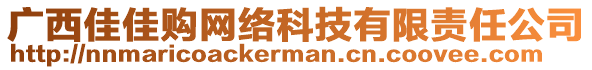 廣西佳佳購網(wǎng)絡科技有限責任公司