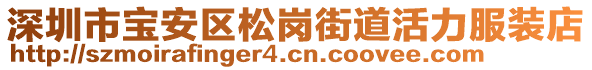 深圳市寶安區(qū)松崗街道活力服裝店