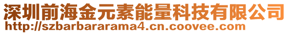 深圳前海金元素能量科技有限公司