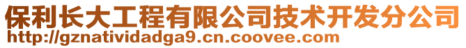 保利長大工程有限公司技術開發分公司