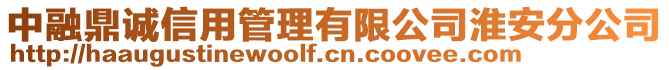 中融鼎誠信用管理有限公司淮安分公司