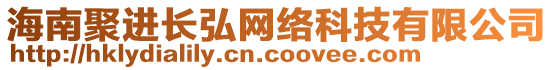 海南聚進(jìn)長弘網(wǎng)絡(luò)科技有限公司