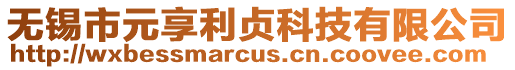 無錫市元享利貞科技有限公司