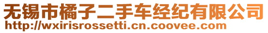 無錫市橘子二手車經紀有限公司