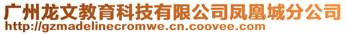 廣州龍文教育科技有限公司鳳凰城分公司