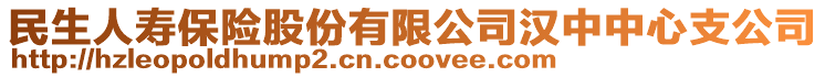 民生人壽保險股份有限公司漢中中心支公司