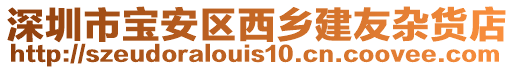 深圳市寶安區(qū)西鄉(xiāng)建友雜貨店