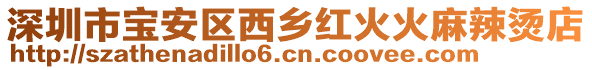 深圳市寶安區西鄉紅火火麻辣燙店