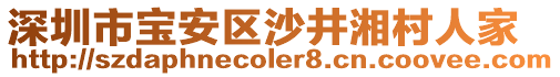 深圳市寶安區沙井湘村人家