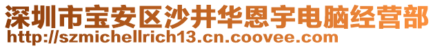 深圳市寶安區(qū)沙井華恩宇電腦經營部