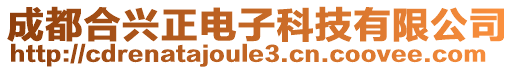 成都合興正電子科技有限公司