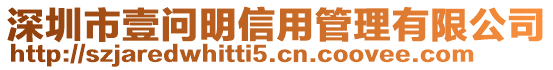 深圳市壹問明信用管理有限公司