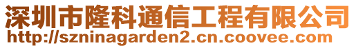 深圳市隆科通信工程有限公司